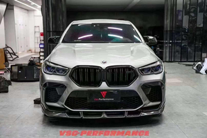 Kit Carrozzeria Completo in Fibra di Carbonio LD Style X6M per <span class=keywords><strong>BMW</strong></span> <span class=keywords><strong>X6</strong></span> G06 (2020-2023) - Paraurti/Minigonne Laterali/Diffusore Posteriore/Spoiler - Product Image 2