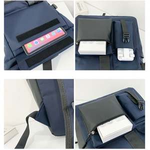 High Quality 17 Inch Custom Simple Waterproof Teenager Roll Top Outdoor School <b>Bags</b> Business <b>Travel</b> Laptop Backpack for <b>Men</b> - Product Image 3