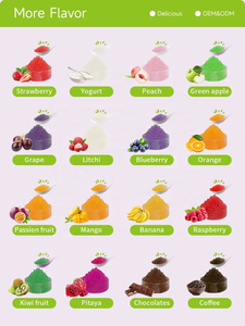 Nuevas Bolas de <span class=keywords><strong>Boba</strong></span> Instantáneas, Perlas Explosivas con Sabor <span class=keywords><strong>a</strong></span> Fruta, Perlas de <span class=keywords><strong>Boba</strong></span> para Té de Burbujas, Ingredientes para Tiendas de Té de Burbujas - Product Image 2