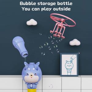 Máquina de Burbujas con Diseño de Libélula de Bambú, <span class=keywords><strong>Lanzador</strong></span> de Burbujas Voladoras para Niños, Juguete para Jugar al Aire Libre, Pistola de Burbujas, Regalo de Verano, Artículos Nuevos - Product Image 5