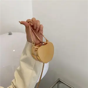 New arrival Bags for Women 2024 Hot Chain Shoulder PVC Purses Online Wholesale Supplier Golden Women Miss Unique Handbags