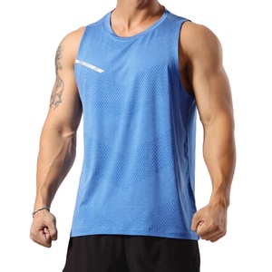 Men's Trendy Sleeveless Shirt Mesh Vest with Superior Breathability Casual Style - Product Image 3
