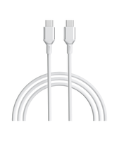 YUEEYOUNG kabel Data pengisi daya cepat, kabel Data Usb C ke Usb C 3a untuk Ipad Samsung, kabel Data cepat dengan kemasan 30w