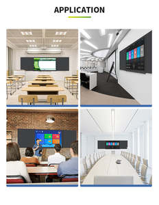 Tableau interactif tactile nano 4K <span class=keywords><strong>de</strong></span> 75/86/98 pouces à 20 points avec cadre métallique pour <span class=keywords><strong>l</strong></span>'éducation et <span class=keywords><strong>l</strong></span>'utilisation en classe - Product Image 6