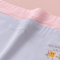 Sous-vêtements menstruels pour adolescents, imprimé dessins animés, Culotte anti-fuites, en coton biologique, Culotte Menstruelle pour filles