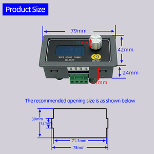 Convertidor Buck-Boost Automático Xinyi XYL3606 36V 6A, Módulo de Potencia CNC de Voltaje y Corriente Constantes para Mantenimiento - Product Image 4