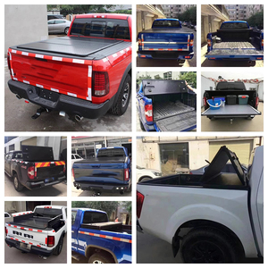 Couvercle de benne rétractable à trois volets rigide à <span class=keywords><strong>prix</strong></span> d'usine pour <span class=keywords><strong>Toyota</strong></span> <span class=keywords><strong>Hilux</strong></span> 4x4 Ranger - Product Image 3