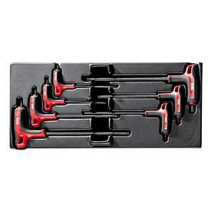 Juego de herramientas de plástico de 7 piezas con llave hexagonal en forma de T para uso en almacenes logísticos - Product Image 2