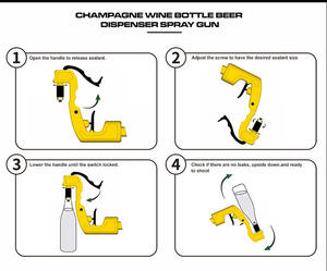 <span class=keywords><strong>Bar</strong></span> fête approvisionnement atmosphère accessoires tireur boisson pistolet Champagne <span class=keywords><strong>bière</strong></span> pistolet - Product Image 6