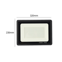 Projecteur LED linéaire extérieur ultra-lumineux 20W 30W 400W 100W 50W AC 220V pour terrains de football