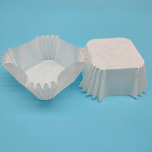 Plateau à gâteau rond en <span class=keywords><strong>carton</strong></span> blanc de qualité alimentaire, papier anti-graisse, base à gâteau, plaque en papier jetable pour la restauration, boutique de desserts - Product Image 6