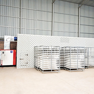 Séchoir à air chaud automatique pour aliments Équipement de séchage du bois avec chauffage électrique SUS316L Matériau Composants PLC - Product Image 6