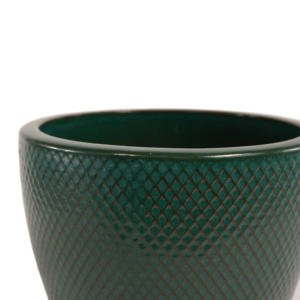 Pot de fleurs en céramique résistant à la chaleur, résistant aux températures élevées, respirant, pour patio et jardin - Product Image 4