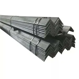 Barra angular galvanizada SS400 Q235B, grosor de 3-24MM, 50x50, 63x63, 6-12M GI, igual al fabricante de barras angulares