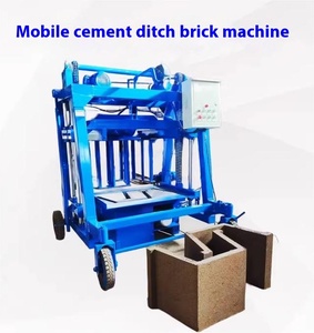 Nhà Máy Giá khối và máy sản xuất gạch tự động và thủ công xi măng cát gạch làm máy móc khuôn để bán - Product Image 2