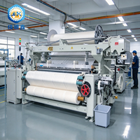 Machine industrielle textile automatique à tisser à rapier JDX758B pour la production de serviettes éponge, avec Dobby électronique et grande guirlande de chaînes