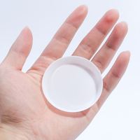 Triangle Rond En Plastique Strass Nail Art Boîte Plaque Porte-Plateau Conteneur De Stockage Bijoux Glitter Tasse Manucure Outil