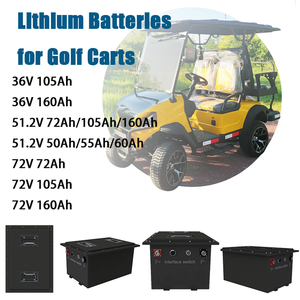 Özelleştirilmiş elektrik 48V Golf arabası lityum pil paketi 36V 48V 72V Lifepo4 200Ah 300Ah Lifepo4 Golf arabası pil için - Product Image 2