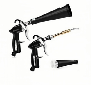 Pistola de Limpieza Neumática de Alta Presión RN-224 de Aluminio, <span class=keywords><strong>2</strong></span> Juegos de Boquillas con Cepillo, Caudal de <span class=keywords><strong>3</strong></span> L/min, para Detallado Interior de Automóviles - Product Image 2
