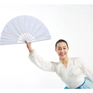 13 inch tiếng ồn lớn clacking Fan khung ảnh thăng hoa khoảng trống gấp Polyester Vải người hâm mộ nhựa gấp tay Clack Fan - Product Image 6