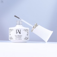 Nouveauté 2026 – Flacons de vernis gel et huile à cuticules OEM personnalisables avec logo, 15 ml et 17 ml, flacons vides avec bouchon et pinceau