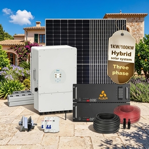 Système d'énergie solaire hybride hors réseau 8kW-20kW pour la maison, batterie lithium-ion DEYE - Product Image 1