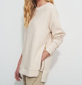 Felpa da <span class=keywords><strong>donna</strong></span> di <span class=keywords><strong>marca</strong></span> di seconda mano con cerniera ampio maglione tessuto a maglia per maglione - Product Image 6