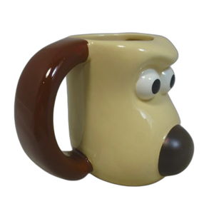 ถ้วยแก้วพอร์ซเลน3D ลายสุนัข <span class=keywords><strong>Gromit</strong></span> ใช้งานสนุกแปลกใหม่ - Product Image 2