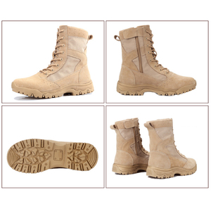 DFF02 Desert Tactical <b>Boot</b> Suede Breathable Wear Resistant High Top Field Outdoor <b>Hiking</b> <b>Boots</b> - Product Image 2