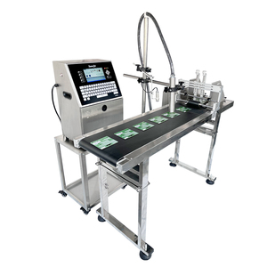 High Speed CIJ Continuous Inkjet Printer Domino Nozzle Industrial Product Online Coding <strong>Date</strong> Time Picture Logo Code Printer - Product Image 6