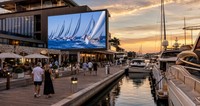 Écran LED extérieur haute luminosité P10, étanche IP66, 3D à l'œil nu, 960x960mm, pour publicité murale, taux de rafraîchissement élevé