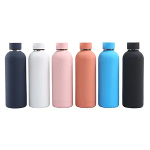 Wholesale 500ml small mouth bottle American style outdoor travel cycling essential drinking water supplies