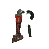 Meuleuse d'angle professionnelle sans fil à moteur sans balais alimentée par batterie lithium-ion 21V, disque de 100 mm, 8500 tr/min, filetage M10