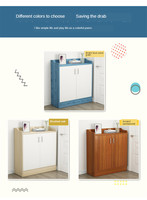Promotion de l'Étagère à Chaussures de Haute Qualité Simple et Économique Multi-niveaux Anti-poussière Armoire à Chaussures Ménagère