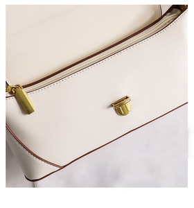 Popular Lady Messenger Handbags High Waist Vintage Dress Style with Hasp Closure <b>Cute</b> Fashionable Candy Genuine <b>Purses</b> Factory - Product Image 6