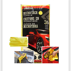 Đa Mục Đích Xe Terry Rag 80Polyester 20Polyamide Đầu Và Lint Miễn Phí Sợi Nhỏ Khăn 36 Gói Khăn Tự Động - Product Image 1