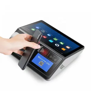 Novo SGT-116 barato android touch pos terminal sistema com 80mm auto cortador impressora térmica