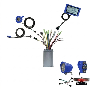 Kit Luce Anteriore <span class=keywords><strong>e</strong></span> Posteriore per <span class=keywords><strong>E</strong></span>-Bike 36V-60V con Batteria, Clacson, Faro, Interruttore <span class=keywords><strong>e</strong></span> Luce Posteriore con Funzione di Indicatore di Direzione - Product Image 3