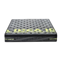 Matelas en latex naturel, mousse ondulée, écologique, taille King Queen, vente en gros d'usine OEM