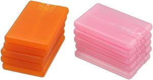 In Stock 100pcs Plastic Pocket Perfume Spray <b>Bottle</b> 20ml Credit Card Shape with Screen Printing for Hand Sanitizer - Product Image 2