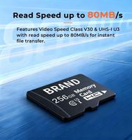 Tarjeta de Memoria TF SD de Alta Capacidad para Cámara de Coche, 8GB 16GB 32GB, UHS-I Clase 10 U3 V30 para PC y Portátil, Precio al por Mayor