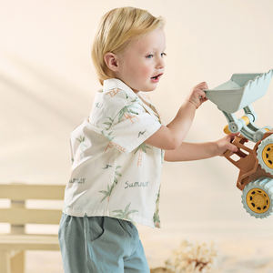 DB2261930 DAVE BELLA Set Estivo <span class=keywords><strong>per</strong></span> <span class=keywords><strong>Bambini</strong></span>: Maglietta a Maniche Corte + Pantaloncini, Completo Casual 2 Pezzi <span class=keywords><strong>per</strong></span> Spiaggia e <span class=keywords><strong>Vacanze</strong></span> - Product Image 4