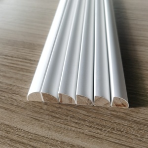 Moldura de Madera Decorativa Personalizada, Media Redonda, Cuarto Redondo, para Interiores - Product Image 6