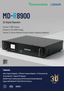 Quansheng DMR kỹ thuật số di động đài phát thanh Repeater 4 gam LTE PoC IP cpnnection 25 Wát điện UHF <span class=keywords><strong>VHF</strong></span> xe Radio Repeater Ad-Hoc mạng - Product Image 5
