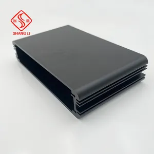 OEM Custom Design Aluminum Alloy Enclosure Set Cnc Custom Metal Fabrication Enclosure Split Body Enclosure Box