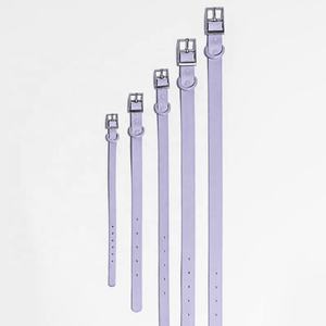 Suministros OEM para mascotas, correas de poliéster recubiertas de PVC impermeables antimoho de alta calidad, accesorios para perros de caza, Collar de PVC - Product Image 6