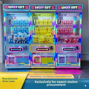 Directly Operated by Manufacturers New Large Coin-Operated Doll <b>Machine</b> Network Red Clip & Gift <b>Machine</b> for Kids - Product Image 6