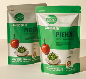 Bolsa de embalaje de plástico de grado alimenticio termosellable impresa personalizada, bolsa de soporte para proteína en polvo, aperitivos para almacenamiento - Product Image 4