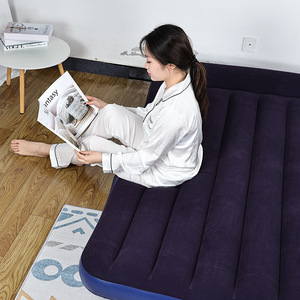 Colchón Inflable Plegable de PVC con Cubierta Aterciopelada para Camping y Uso en el Hogar - Product Image 5