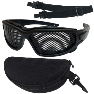 Gafas de Seguridad SFB90 803 Intercambiables de Malla Metálica de Alta Densidad, Gafas Tácticas de Malla de Alambre para Protección Ocular - Product Image 6